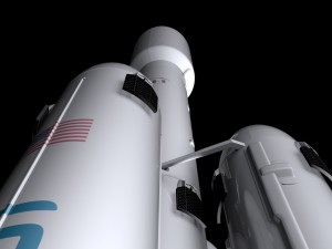falcon super heavy v12 Modèle 3D