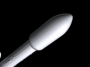 falcon heavy v12 non reusable 3D Модель