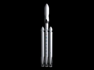 falcon heavy v12 sepenuhnya dapat digunakan kembali Model 3D