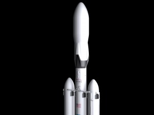 falcon heavy v12 fully reusable Modèle 3D