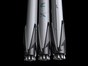 falcon heavy v12 fully reusable Modèle 3D