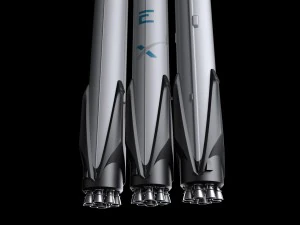 falcon heavy v12 fully reusable 3D Model
