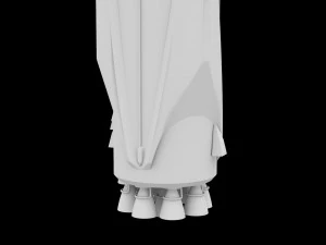falcon heavy v12 fully reusable 3D Model