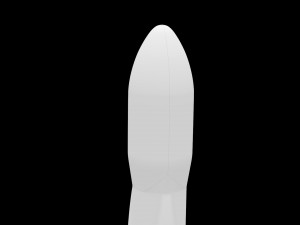 falcon heavy v12 fully reusable Modèle 3D