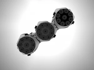 falcon heavy v12 fully reusable 3D Model