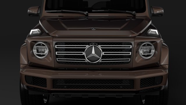 mercedes-benz g 500 w464 2018 Modelo 3D .c4d .max .obj .3ds .fbx .stl .blend 
