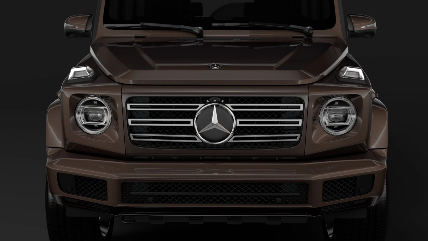 mercedes-benz g 500 w464 2018 3D Model .c4d .max .obj .3ds .fbx .stl .blend