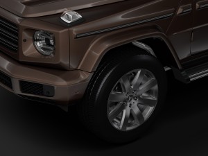 mercedes-benz g 500 w464 2018 Modelo 3D