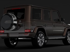 mercedes-benz g 500 w464 2018 Modelo 3D
