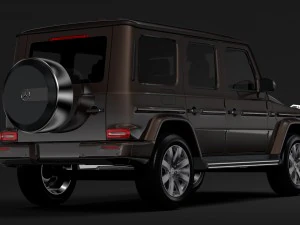 mercedes-benz g 500 w464 2018 3D Model