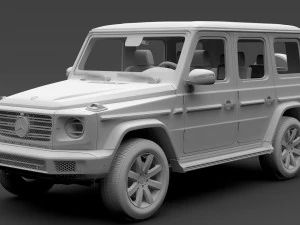 mercedes-benz g 500 w464 2018 3D Model