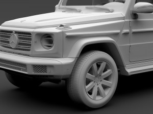 mercedes-benz g 500 w464 2018 Modelo 3D