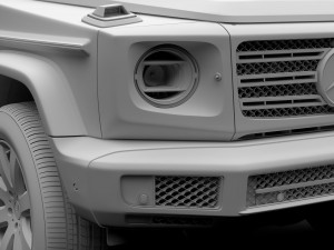 mercedes-benz g 500 w464 2018 Modelo 3D