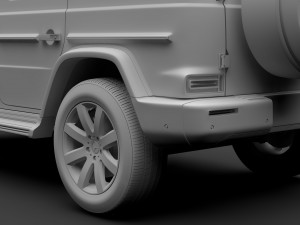 mercedes-benz g 500 w464 2018 Modelo 3D