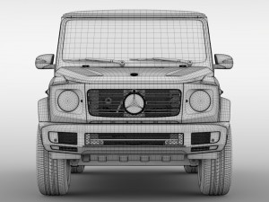 mercedes-benz g 500 w464 2018 Modelo 3D