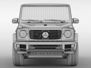 mercedes-benz g 500 w464 2018 3D Model