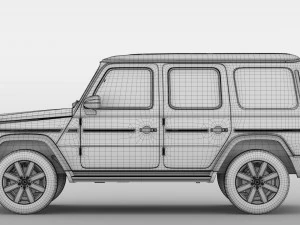 mercedes-benz g 500 w464 2018 3D Model
