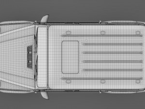 mercedes-benz g 500 w464 2018 Modelo 3D