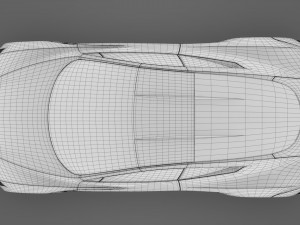 tesla roadster 2020 3D Модель