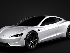 tesla coupe 2020 3D Model
