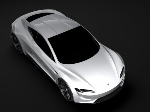 tesla coupe 2020 3D Model