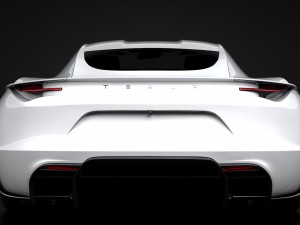 tesla coupe 2020 3D Model