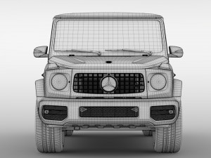mercedes amg g 63 edition 1 w464 2019 3D 모델