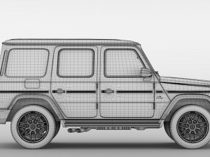 mercedes amg g 63 edition 1 w464 2019 3D 모델