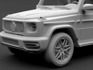 mercedes amg g 63 edition 1 w464 2019 3D Model