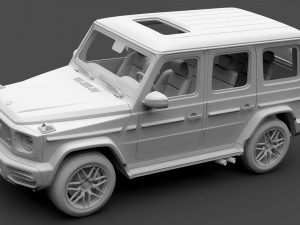mercedes amg g 63 edition 1 w464 2019 3D 모델