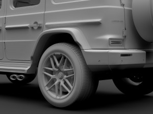 mercedes amg g 63 edition 1 w464 2019 3D 모델