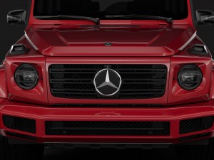 mercedes benz g 500 night packet w464 2018 3D Model