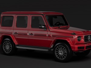 mercedes benz g 500 night packet w464 2018 3D 모델