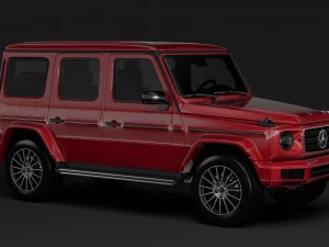 mercedes benz g 500 night packet w464 2018 3D Model