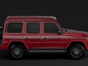 mercedes benz g 500 night packet w464 2018 3D 모델