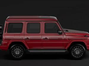 mercedes benz g 500 night packet w464 2018 3D Model