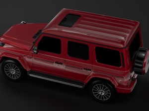 mercedes benz g 500 night packet w464 2018 3D 모델