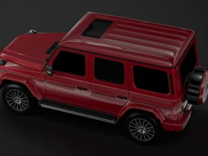 mercedes benz g 500 night packet w464 2018 3D Model
