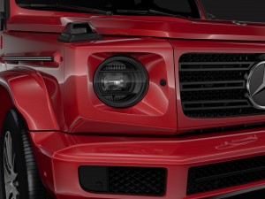 mercedes benz g 500 night packet w464 2018 3D 모델