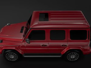 mercedes benz g 500 night packet w464 2018 3D Model