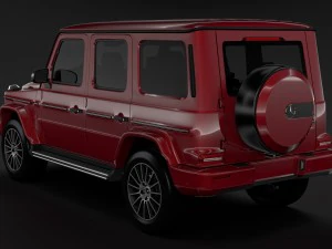 mercedes benz g 500 night packet w464 2018 3D Model