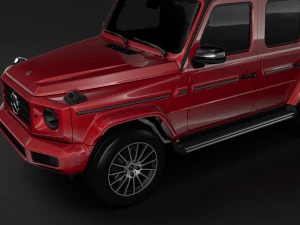 mercedes benz g 500 night packet w464 2018 3D Model