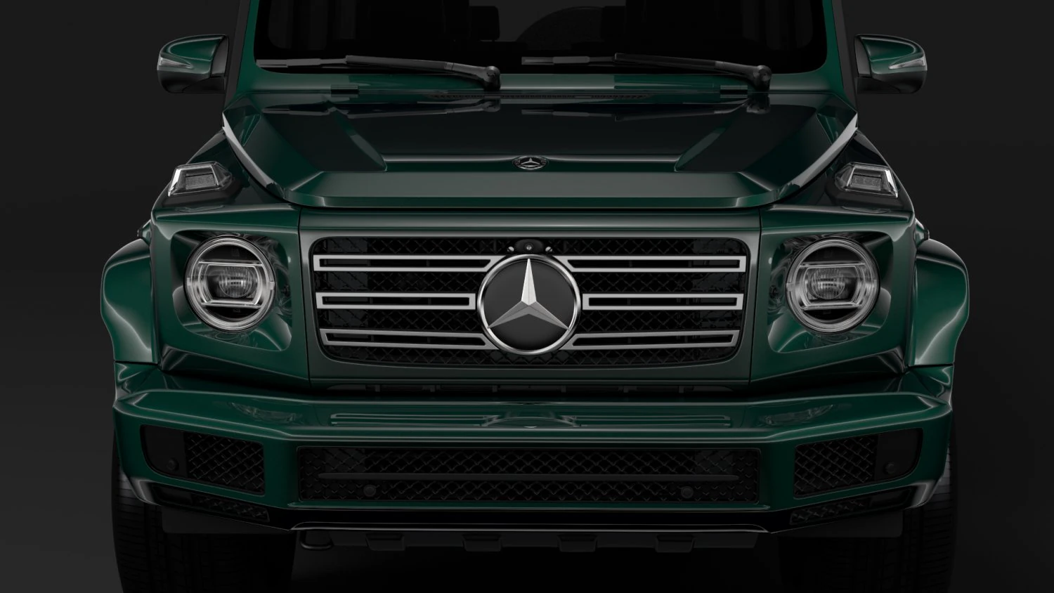 mercedes-benz g 550 w464 2018 3D Model .c4d .max .obj .3ds .fbx .stl .blend 