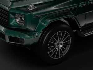 mercedes-benz g 550 w464 2018 Model 3D