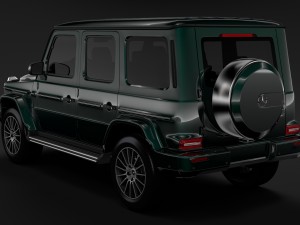 mercedes-benz g 550 w464 2018 Model 3D