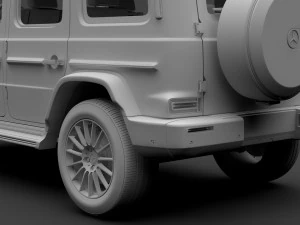 mercedes-benz g 550 w464 2018 3D Model