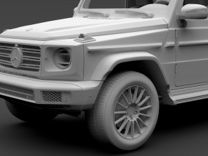 mercedes-benz g 550 w464 2018 Model 3D