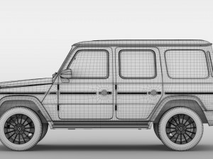 mercedes-benz g 550 w464 2018 Model 3D