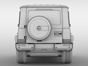 mercedes-benz g 550 w464 2018 Model 3D