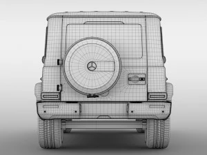mercedes-benz g 550 w464 2018 3D Model